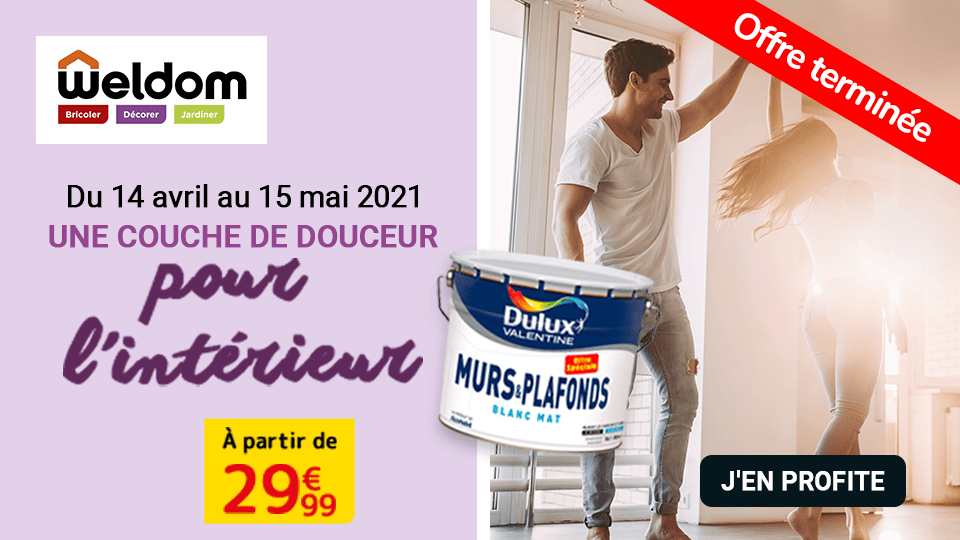 Super-Promos Maison pour le Printemps chez WELDOM - Toutes les Offres Catalogue promotionnel à retrouver sur Fidme (app de Cartes de fidélité et Prospectus)
