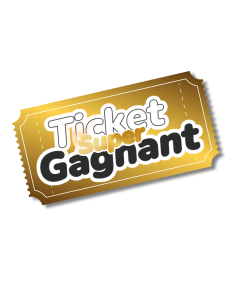 Visuel : Ticket Super Gagnant
