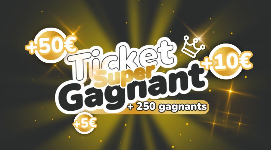 Nouveauté Fidme Courses : le jeu Ticket Super Gagnant ! - Fidme