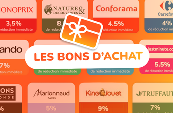 Bons d'achat Fidme : des réductions en ligne et en magasin dans vos magasins préférés - Fidme
